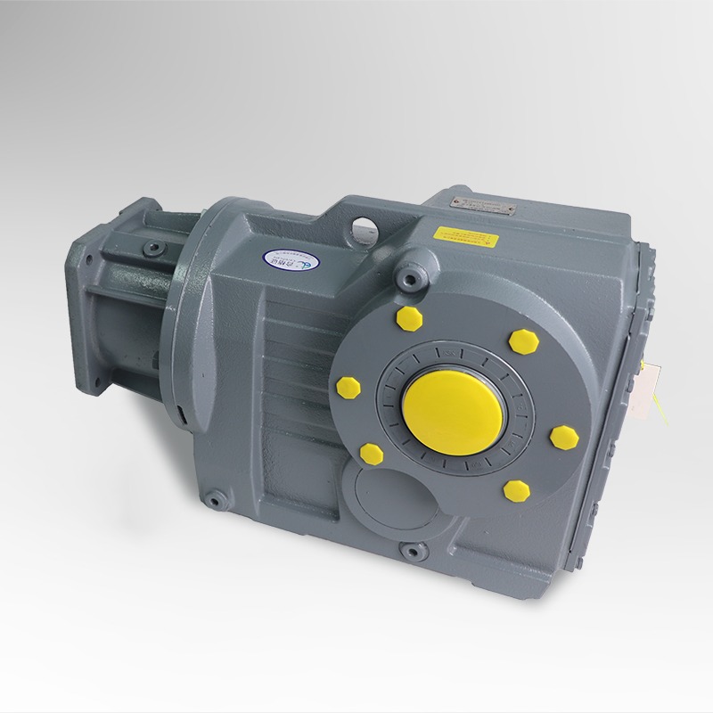 JKAT87/97/107 Servo - Precision Hard - Tooth - Surface Spiral Bevel Gear Reducer with Shaft - Mounted Anti - Rotation Arm